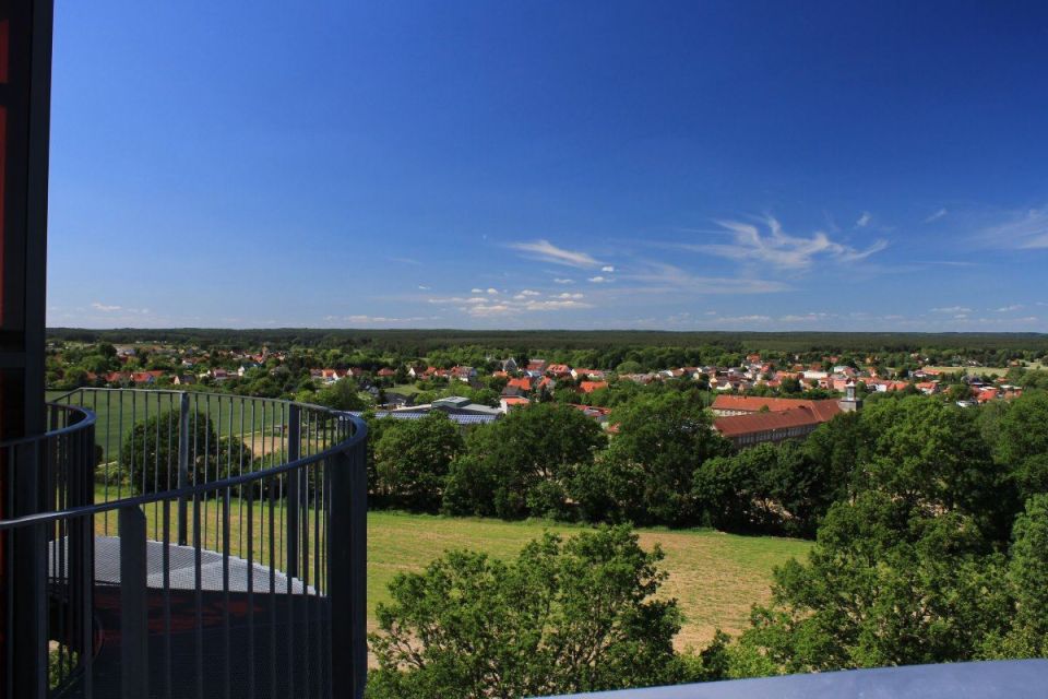 Ausblick von der Aussichtsplattform BIORAMA-Projekt, Foto: Regina Zibell, Lizenz: TMB